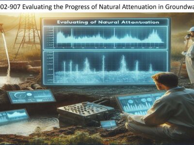 Evaluating the Progress of Natural Attenuation in Groundwater
