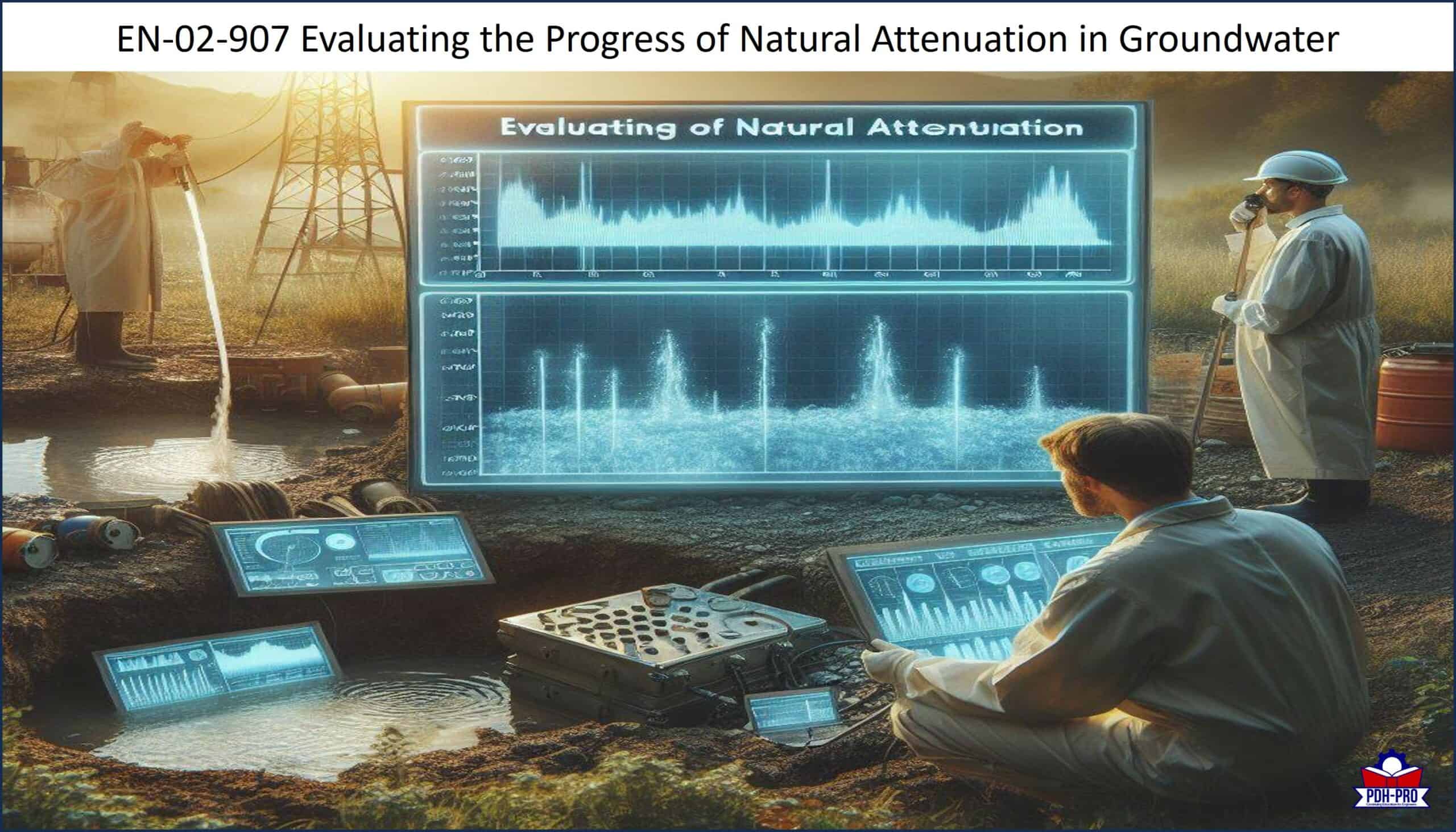 Evaluating the Progress of Natural Attenuation in Groundwater