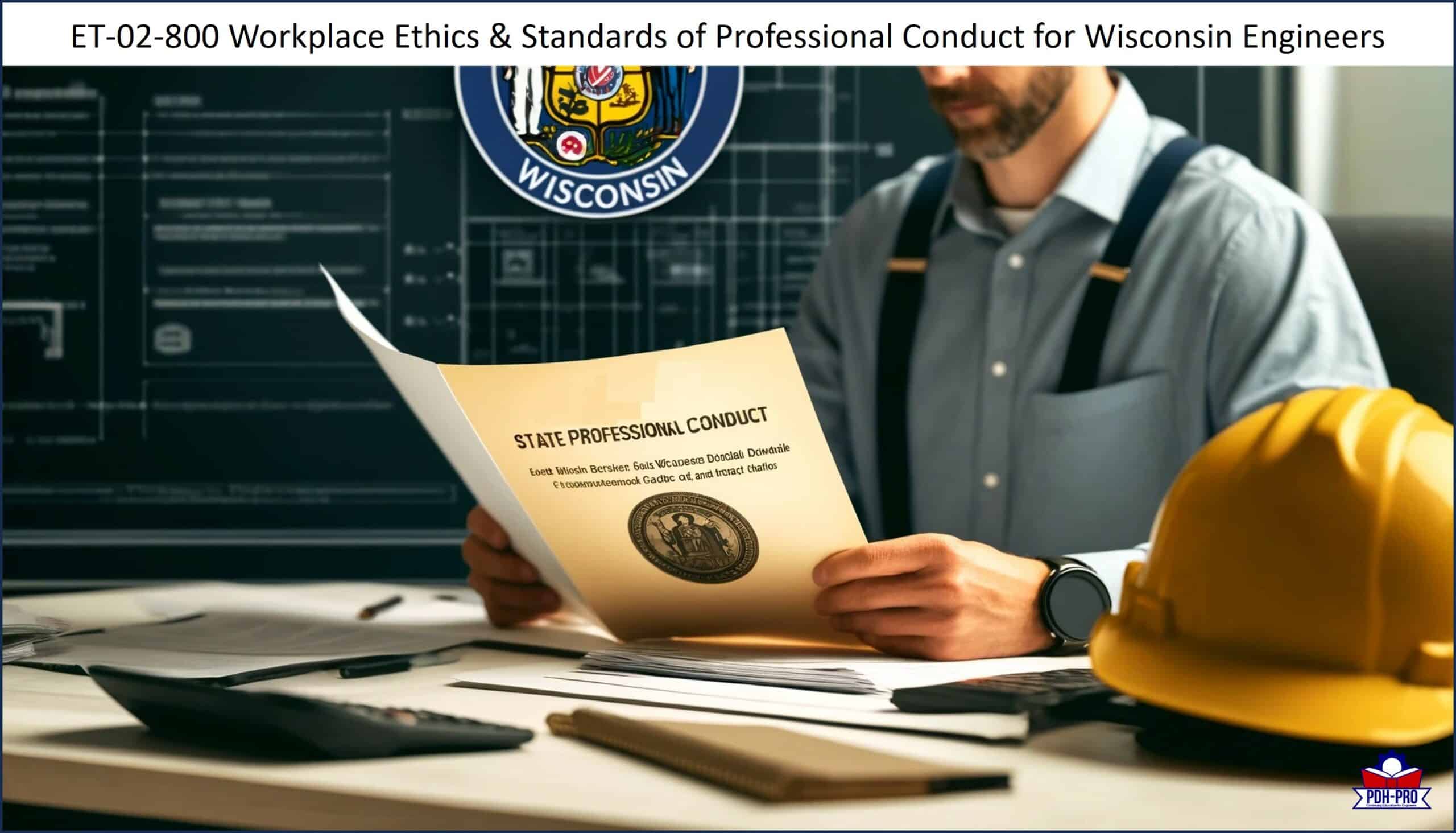 Workplace Ethics & Standards of Professional Conduct for Wisconsin Engineers
