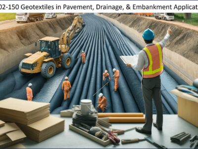 Geotextiles in Pavement, Drainage, & Embankment Applications