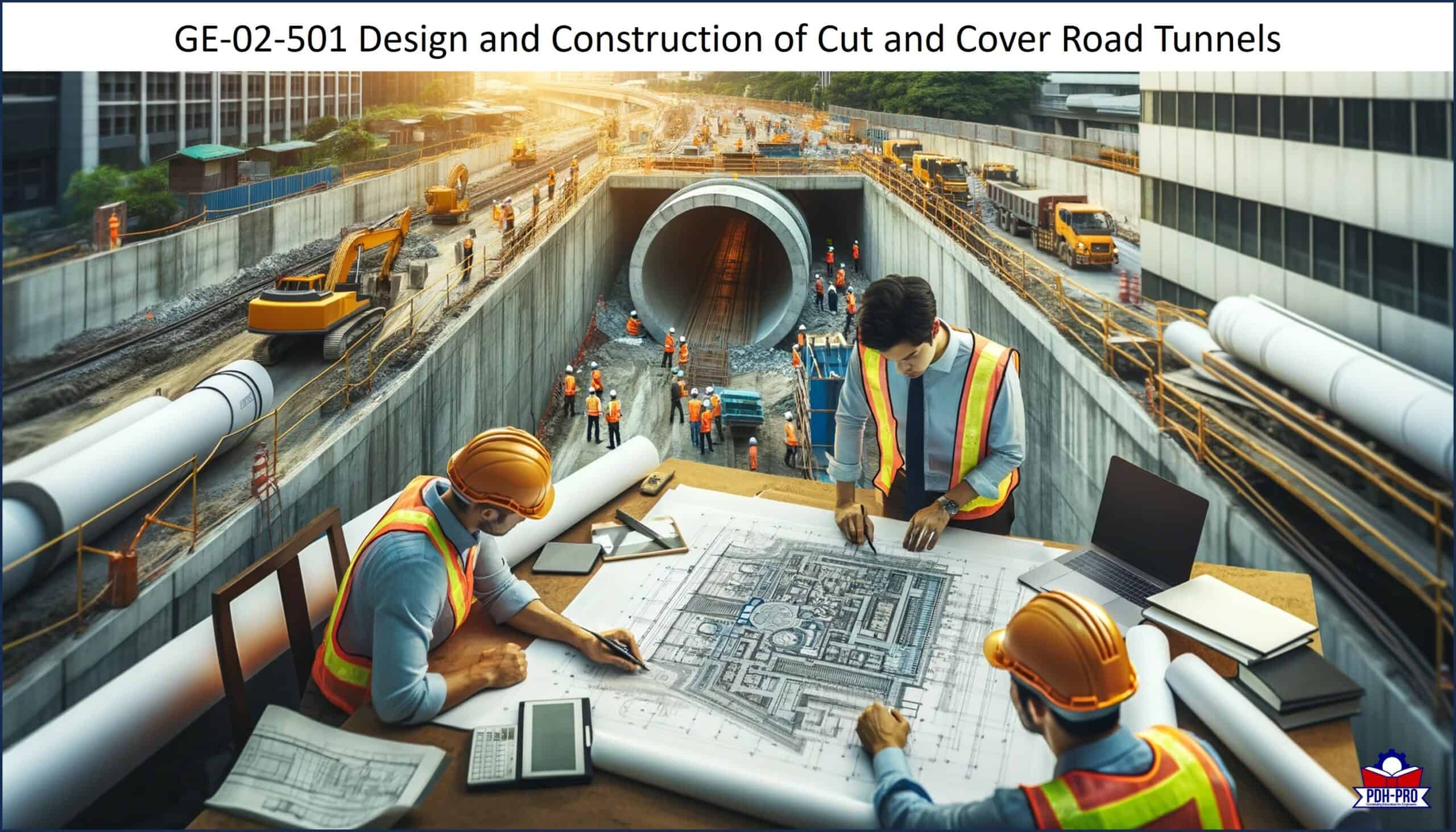Design and Construction of Cut and Cover Road Tunnels