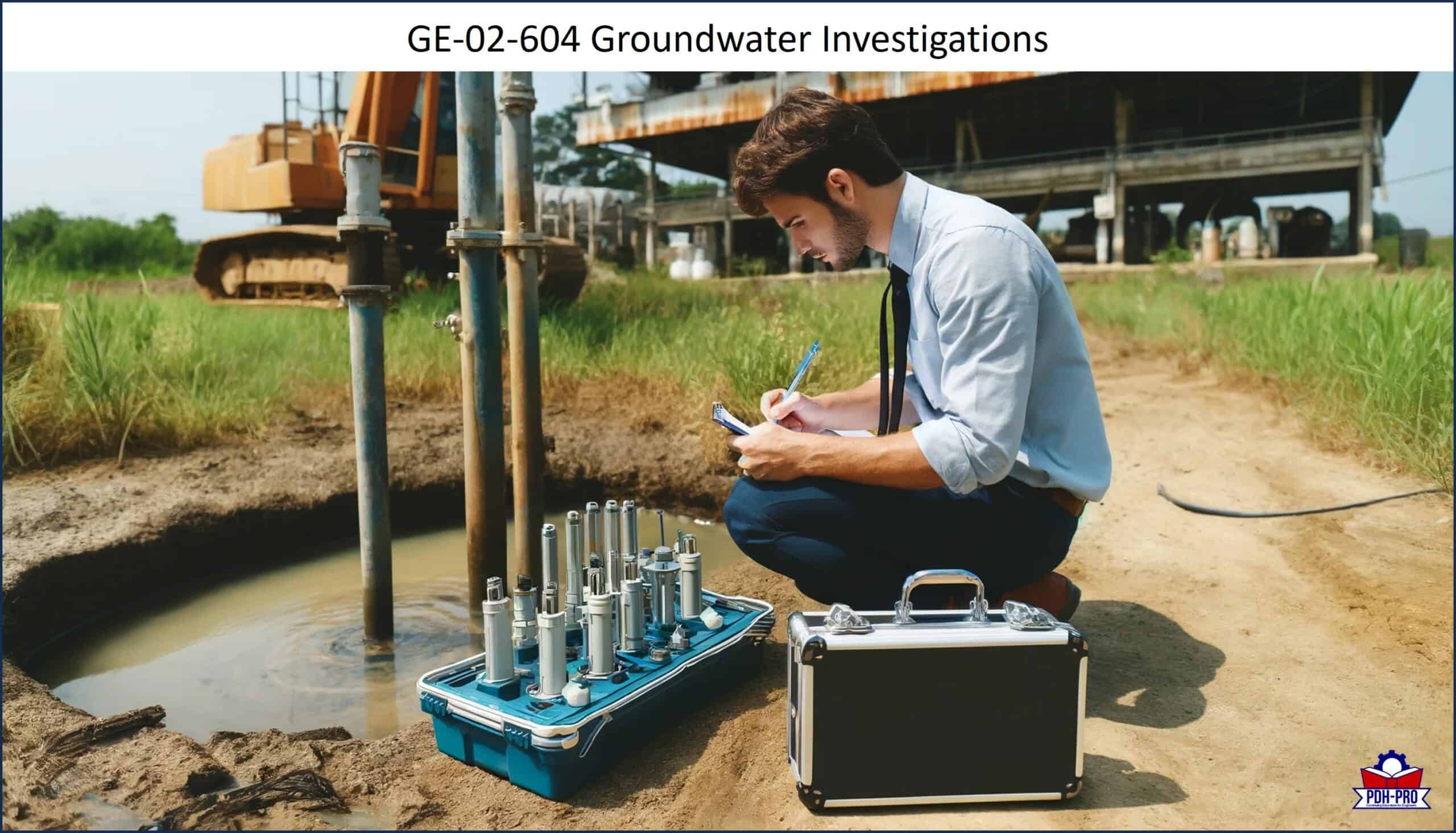 Groundwater Investigations