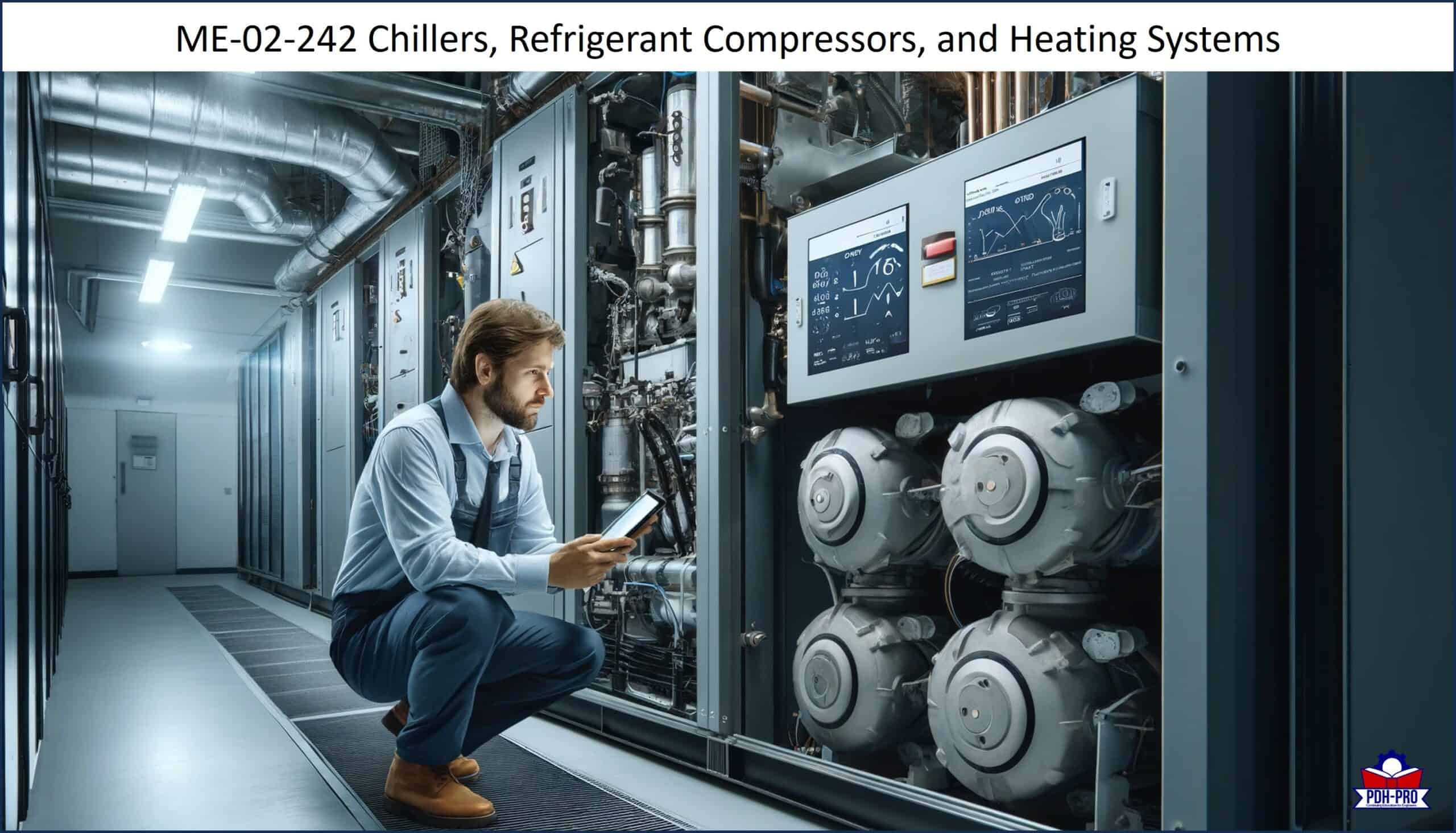 Chillers, Refrigerant Compressors, and Heating Systems
