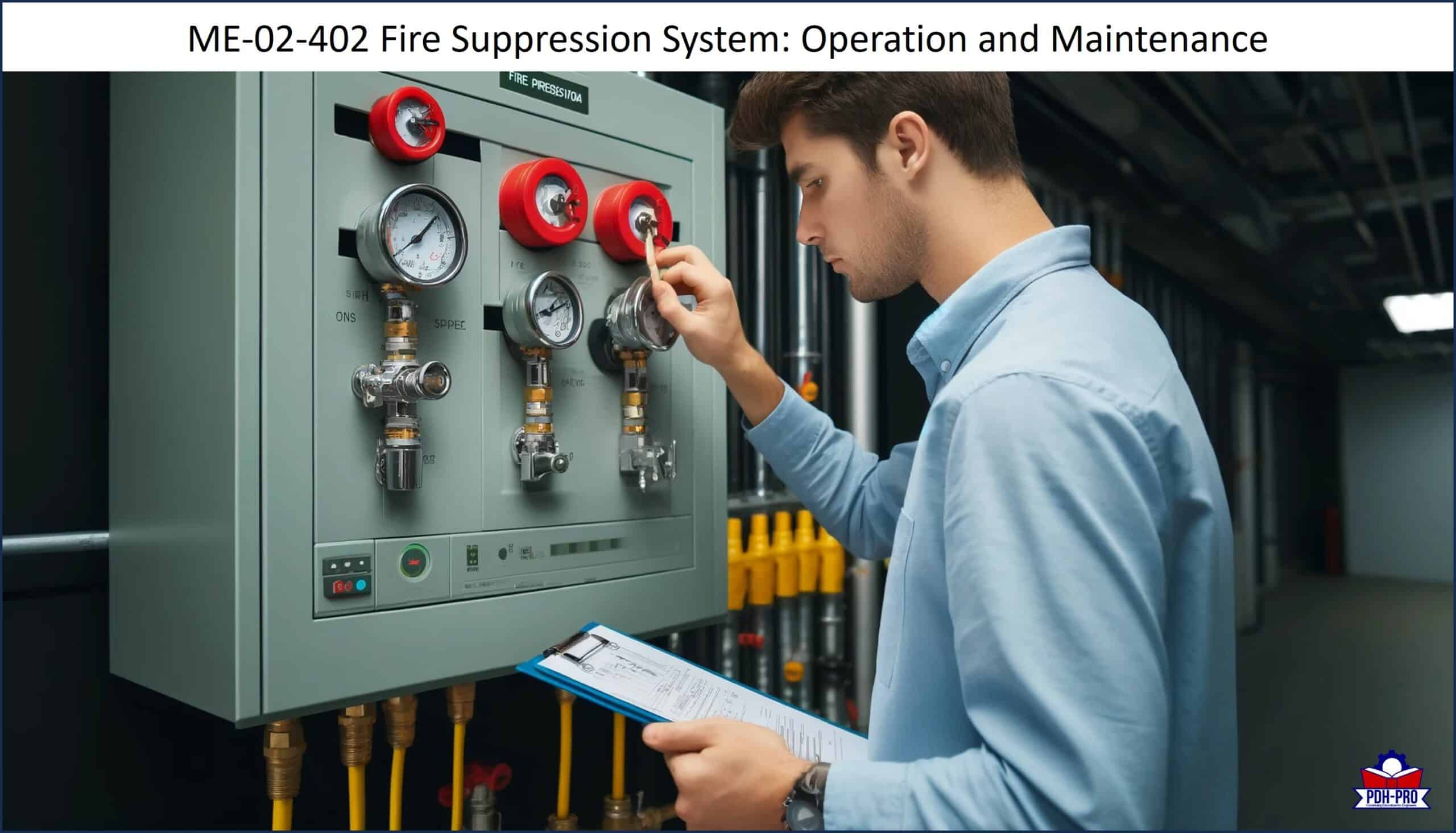 Fire Suppression System: Operation and Maintenance