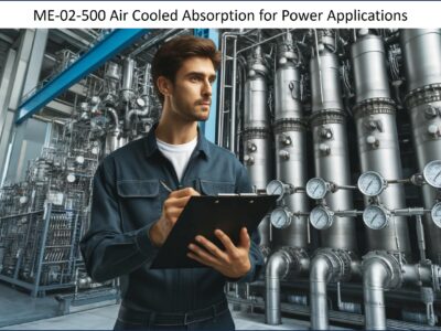 Air Cooled Absorption for Power Applications