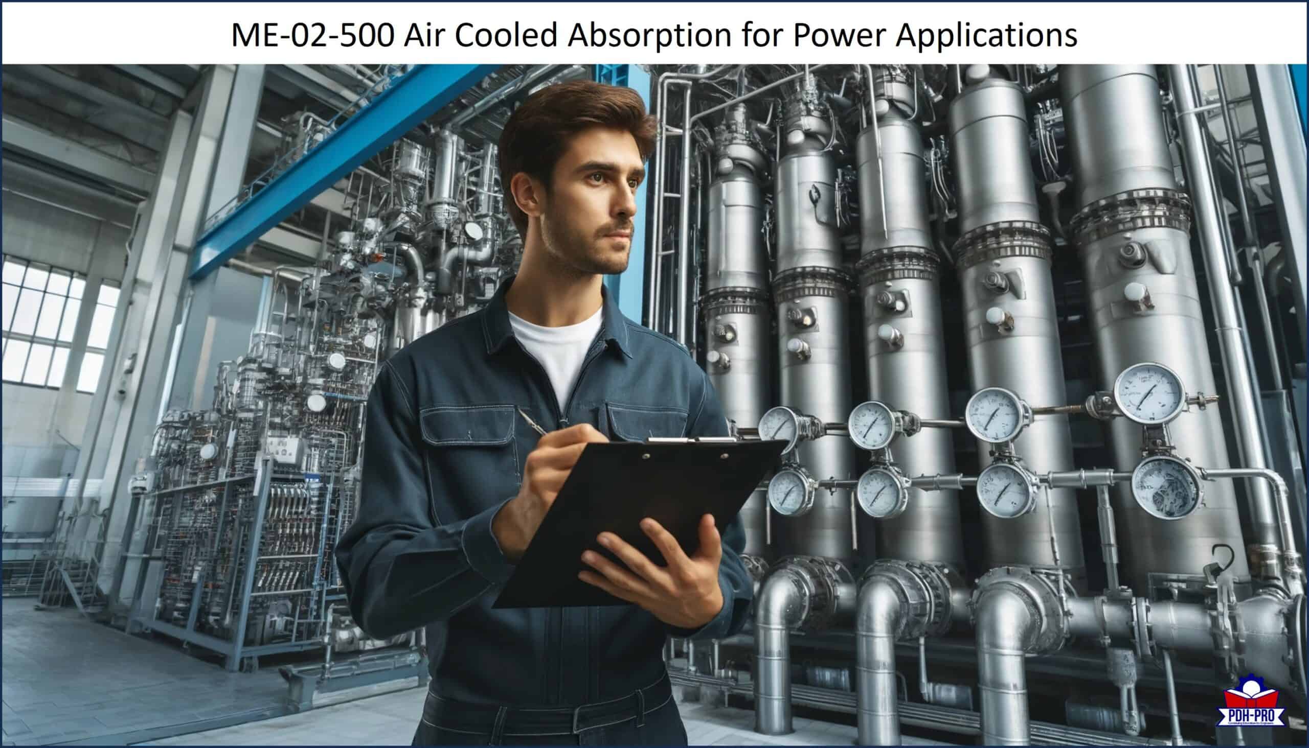 Air Cooled Absorption for Power Applications