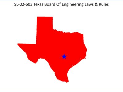 Texas Board Of Engineering Laws & Rules