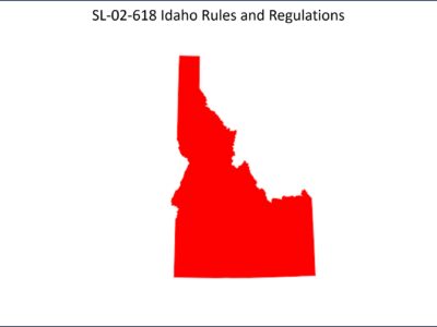 Idaho Rules and Regulations