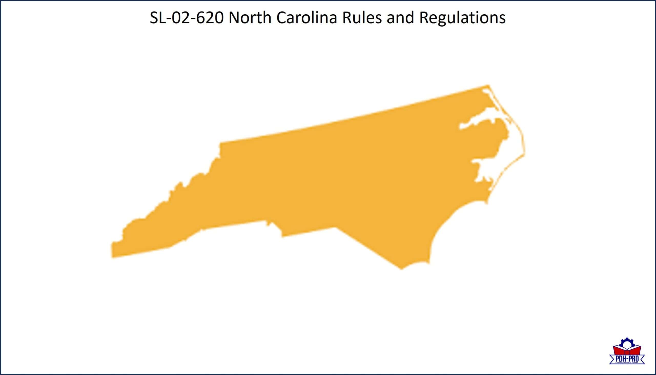 North Carolina Rules and Regulations