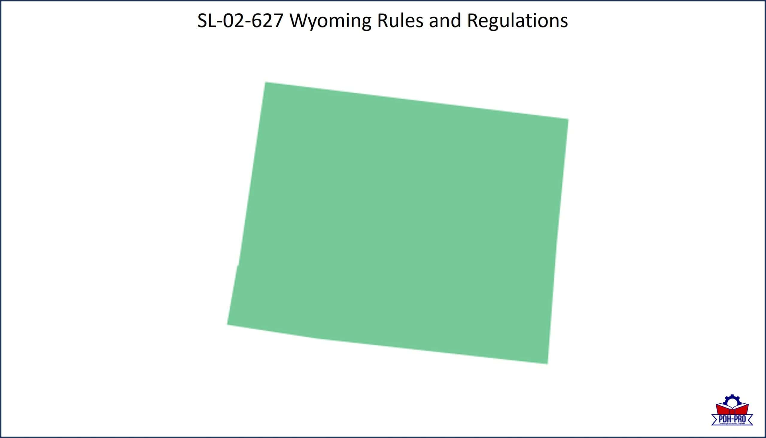 Wyoming Rules and Regulations
