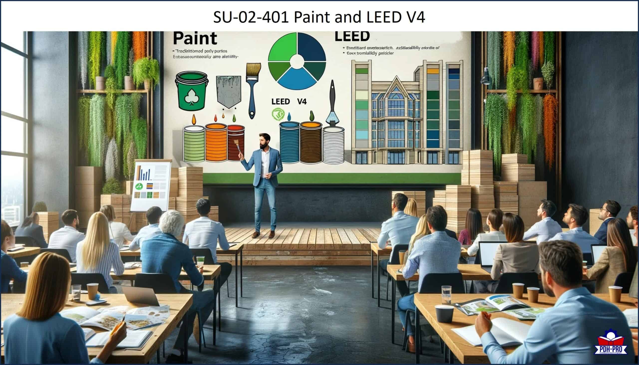Paint and LEED V4