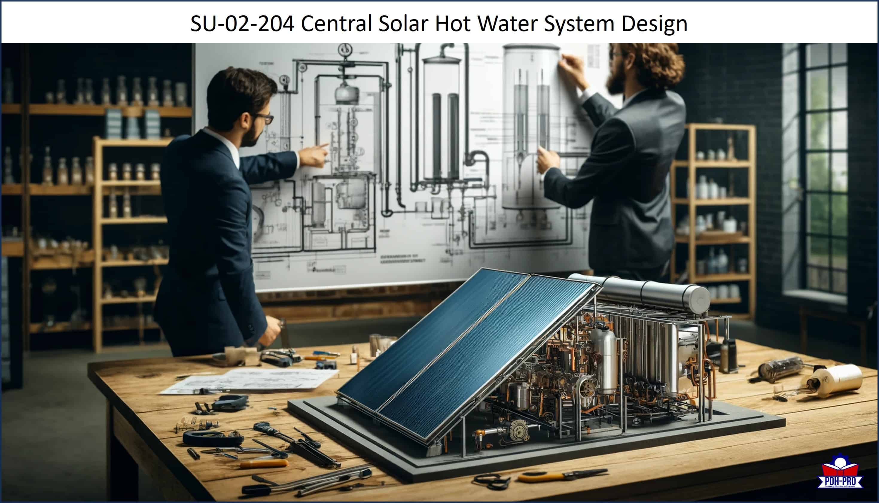 Central Solar Hot Water System Design