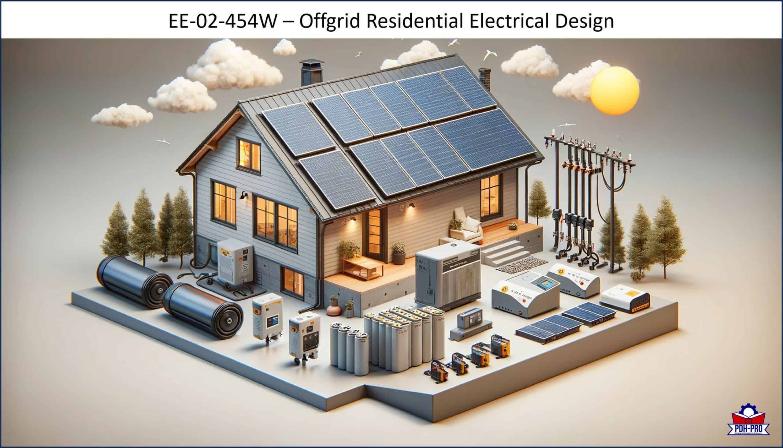 Offgrid Residential Electrical Design