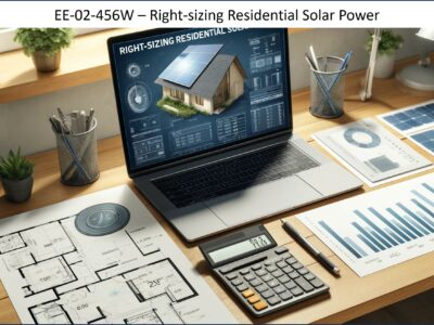 Right-sizing Residential Solar Power