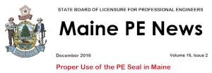 Maine Board of Licensure for Professional Engineers
