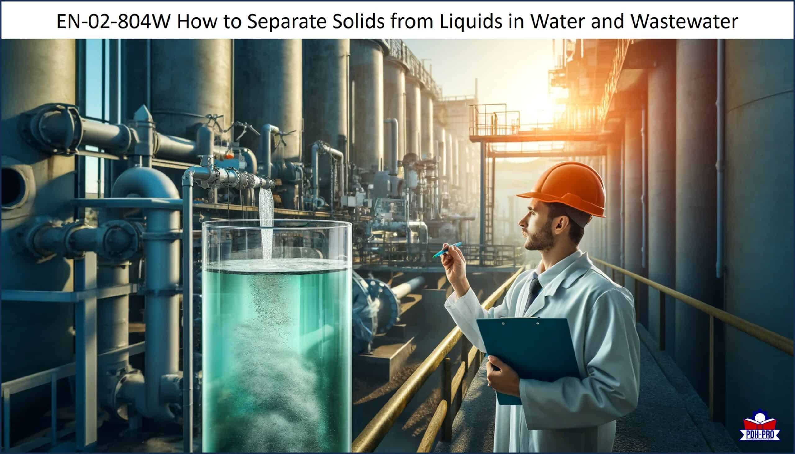 How to Separate Solids from Liquids in Water and Wastewater