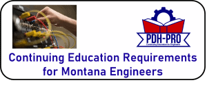 Continuing Education Requirements for Montana Engineers