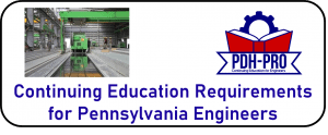 Continuing Education Requirements for Pennsylvania Engineers