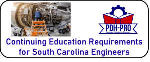 Continuing Education Requirements for South Carolina Engineers