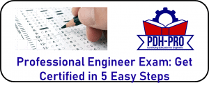 Professional Engineer Exam Get Certified in 5 Easy Steps