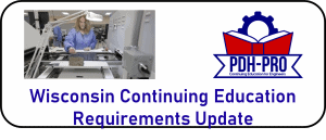 Wisconsin Continuing Education Requirements Update