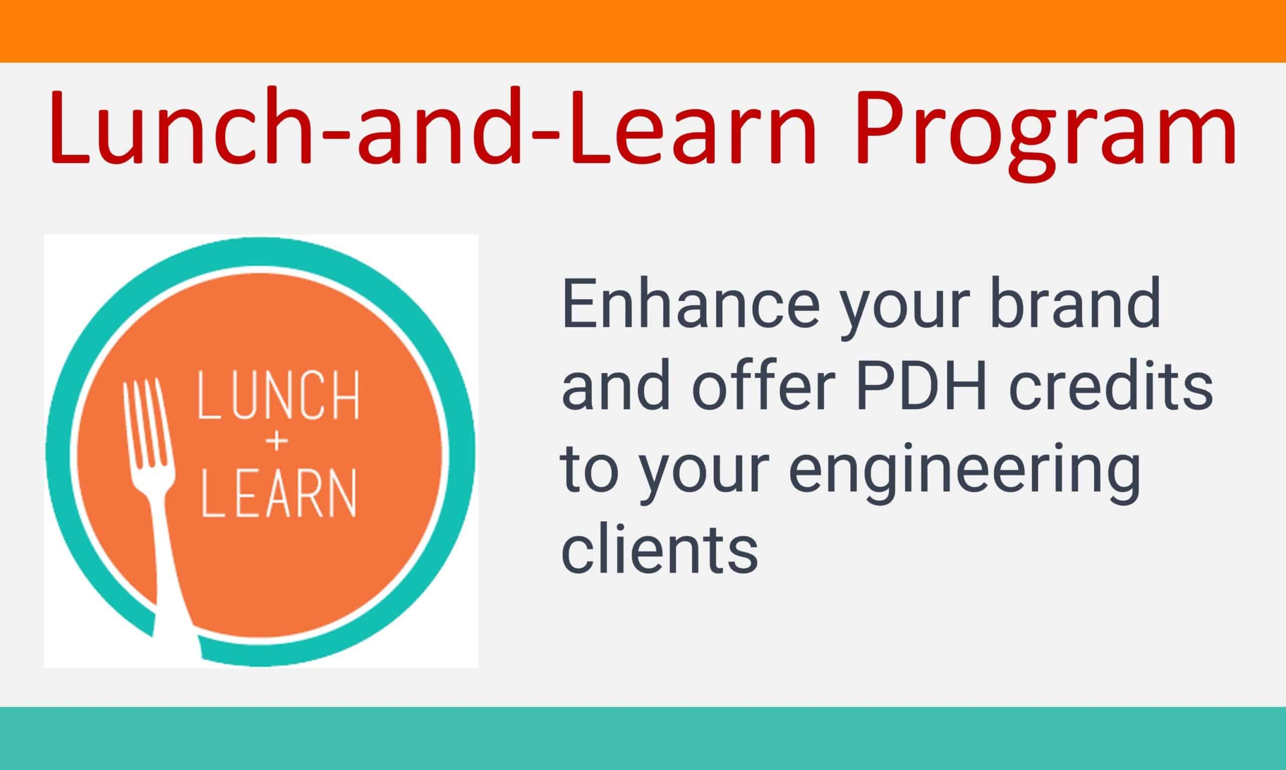 Lunch and Learn Program Banner