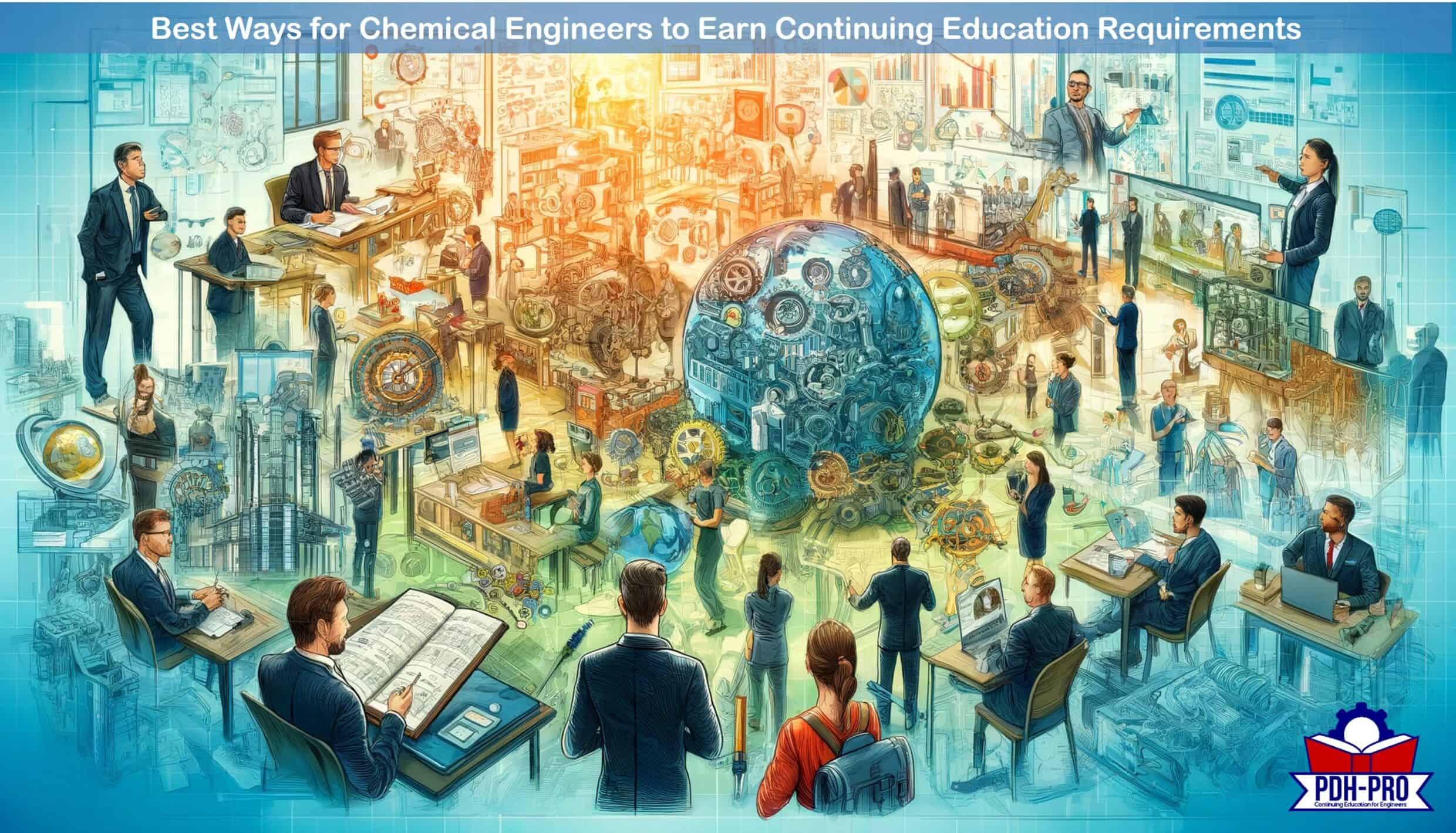 Best Ways for Chemical Engineers to Earn Continuing Education Requirements