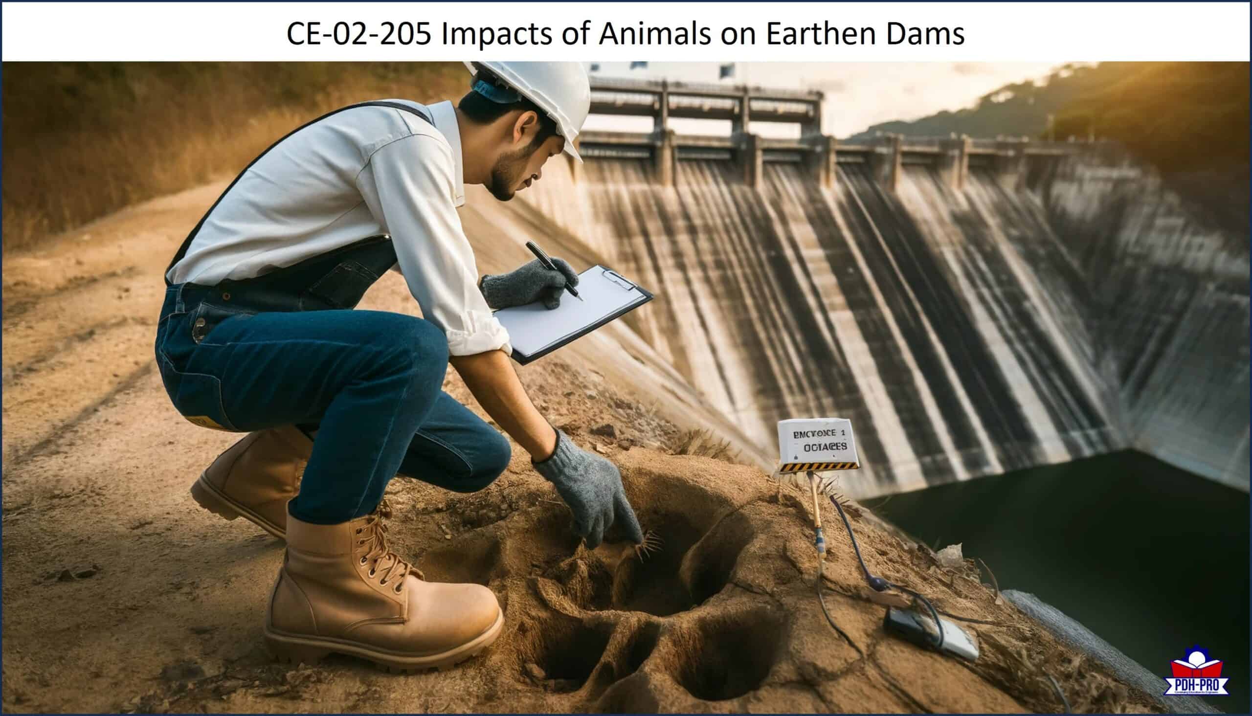 Impacts of Animals on Earthen Dams