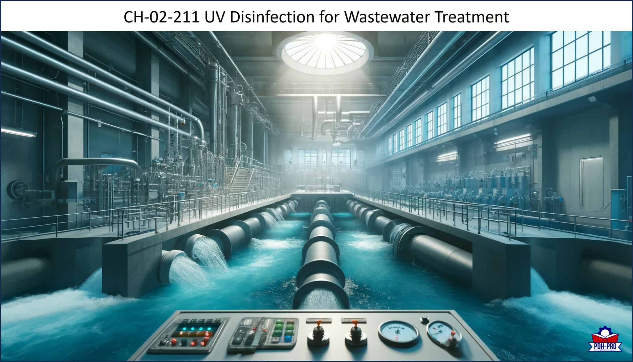 UV Disinfection for Wastewater Treatment