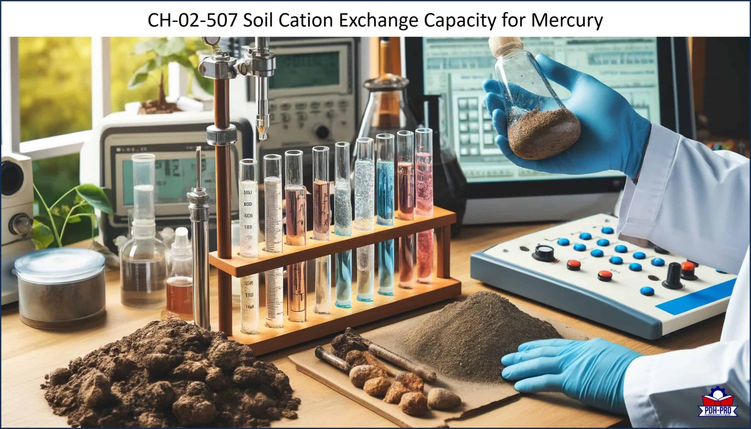 Soil Cation Exchange Capacity for Mercury