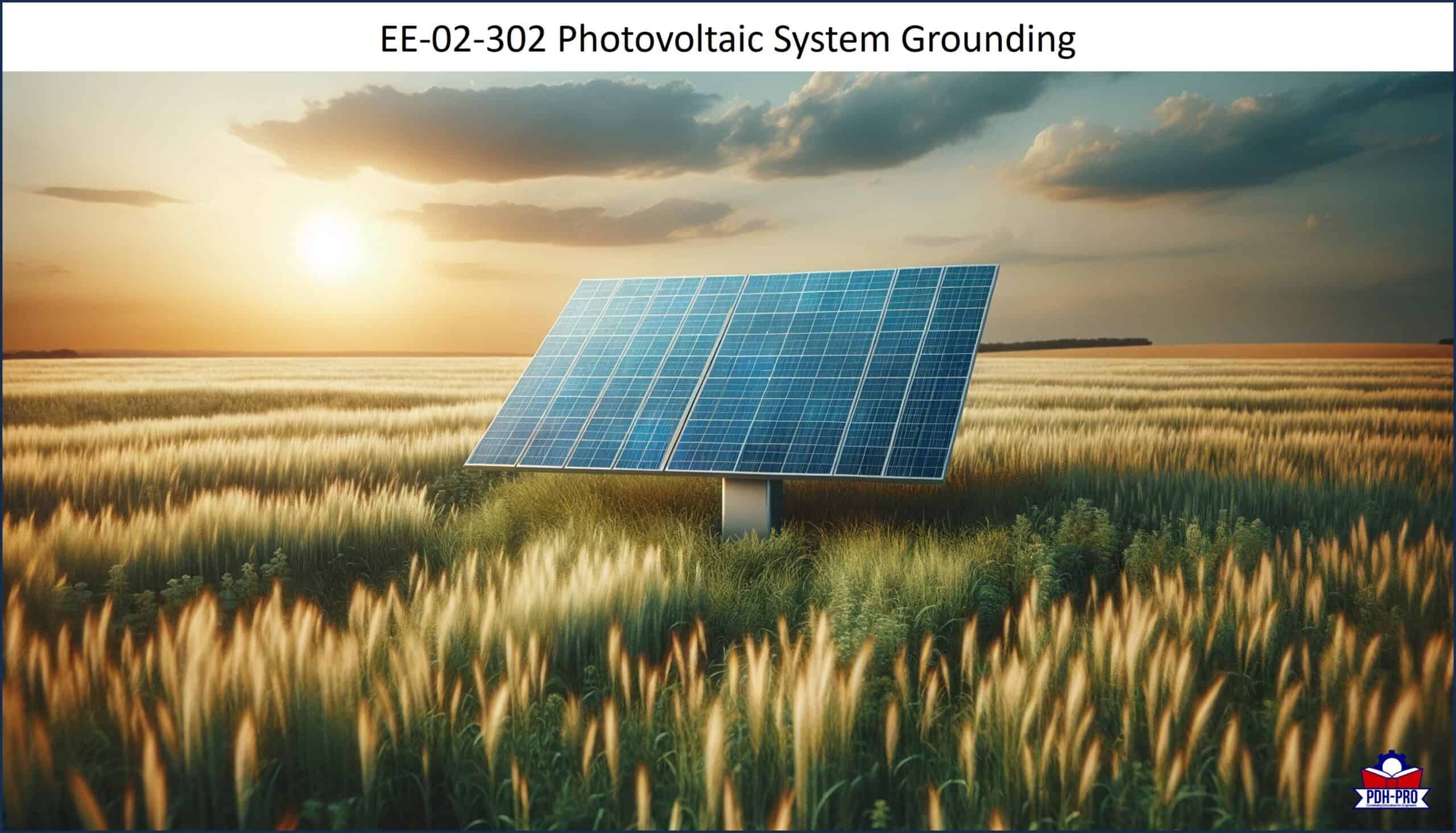 Photovoltaic System Grounding