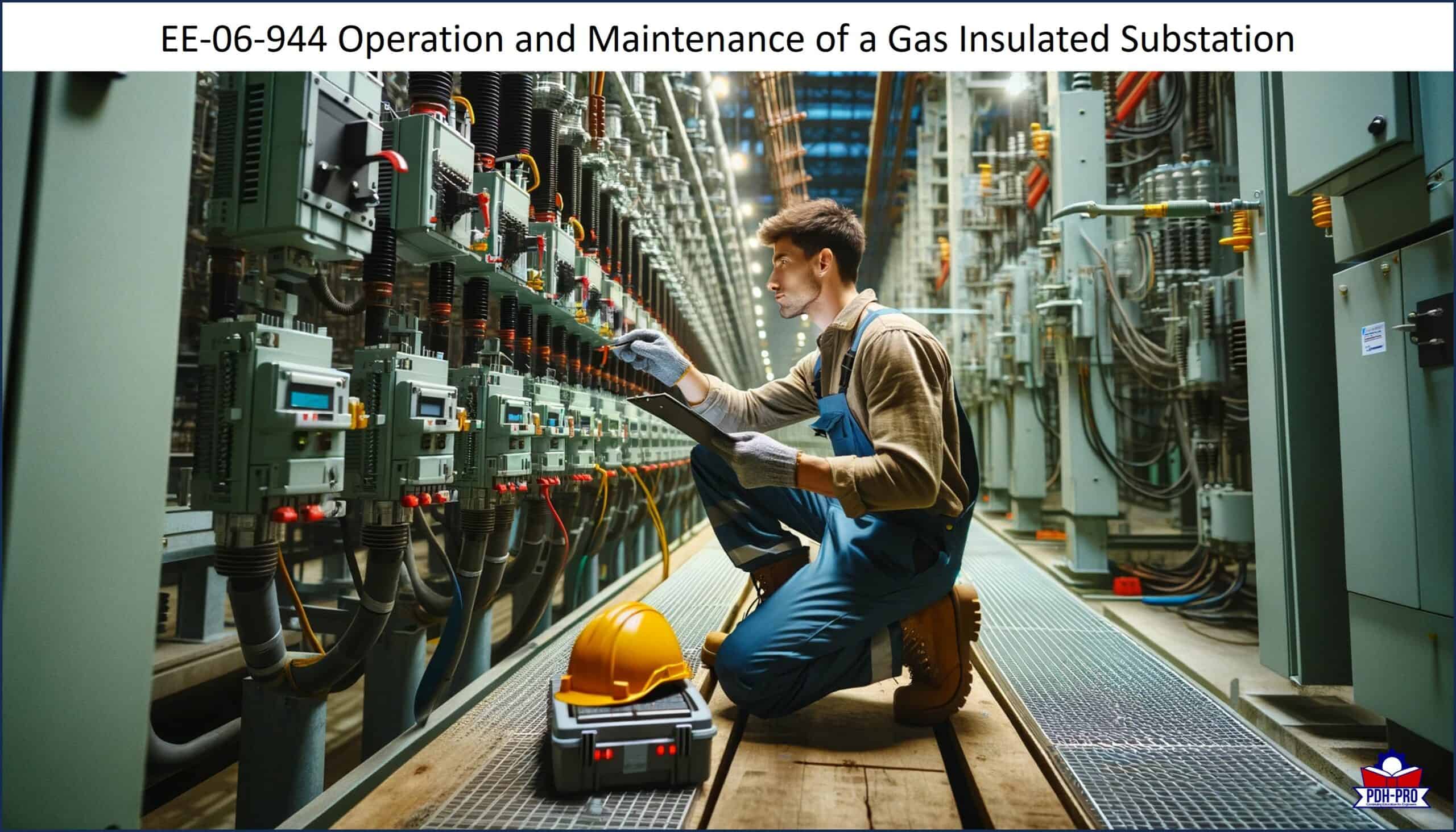 Operation and Maintenance of a Gas Insulated Substation