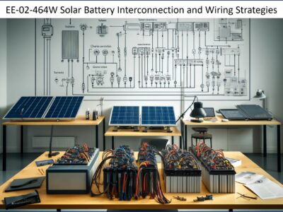 Solar Battery Interconnection and Wiring Strategies