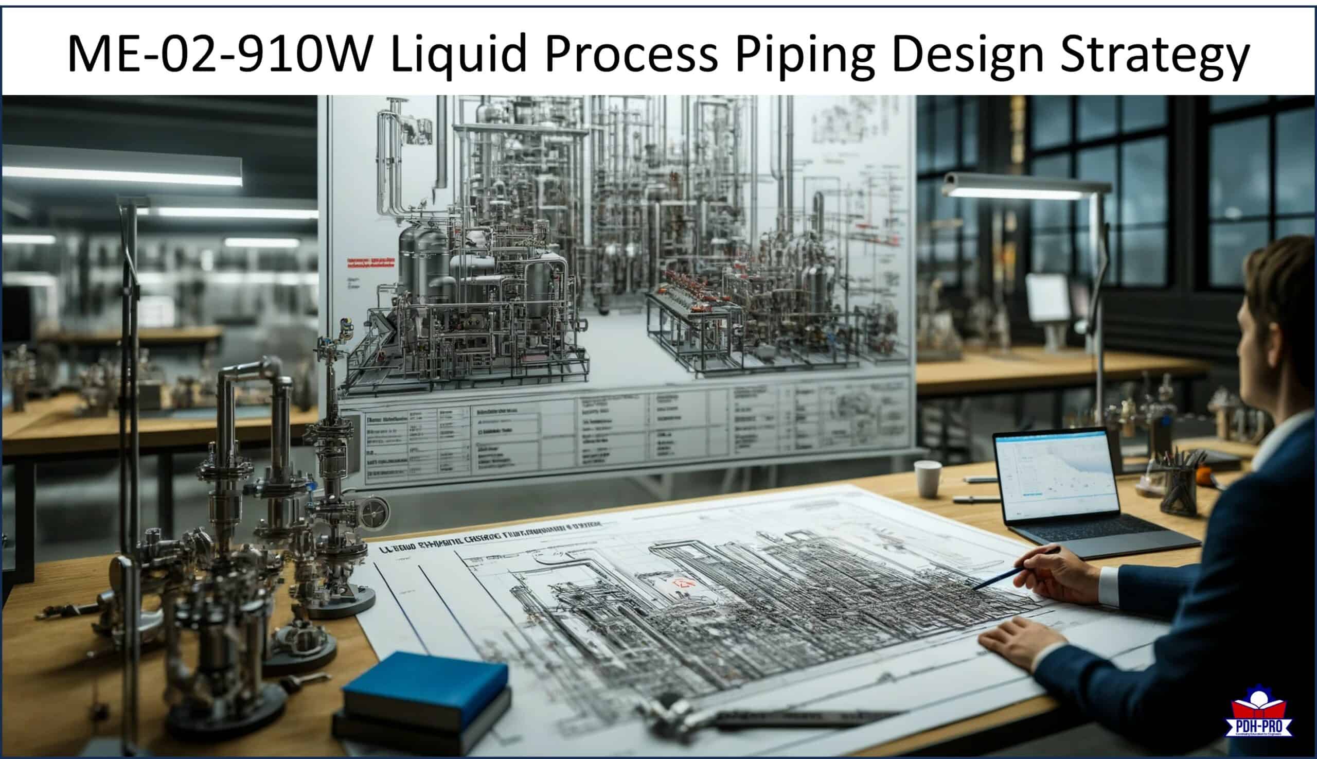 Liquid Process Piping Design Strategy