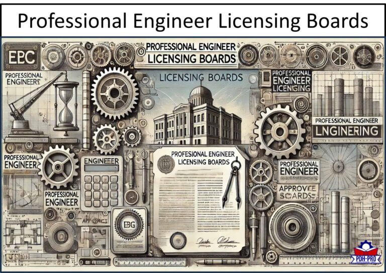 Operating Engineer License Professional Engineer Licensing Boards